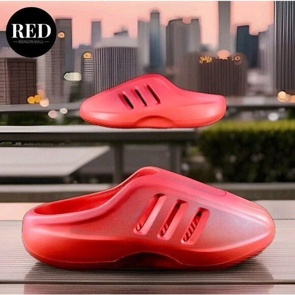 Adidas Originals adiFOM IIInfinity Mule Scarlet Red Slides JI4552 - Men\'s Sz 12 main image 13